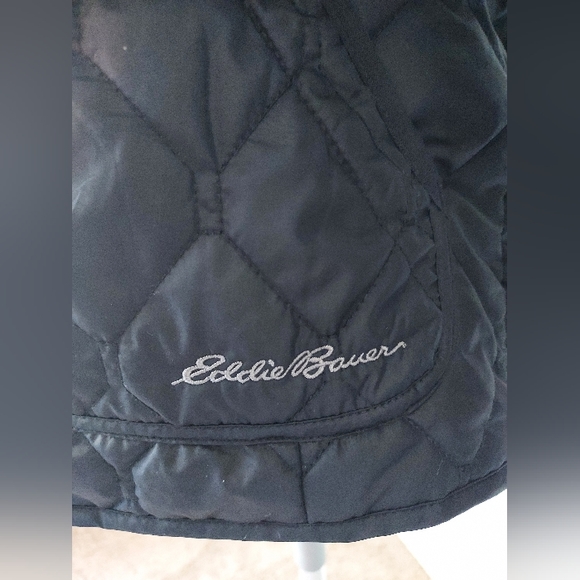 Eddie Bauer Women's Small Polyester Jacket Black - Picture 13 of 13